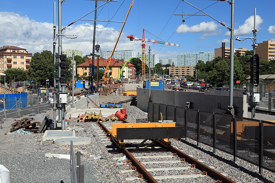 I11 512 Kreuzungsbauwerk Solna Centrum